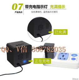 电子时钟蓝牙音响小型无线摄像头监控高清wifi手机远程音箱摄相机